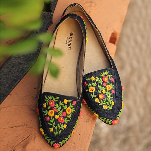 Printed & Embroidered Flats