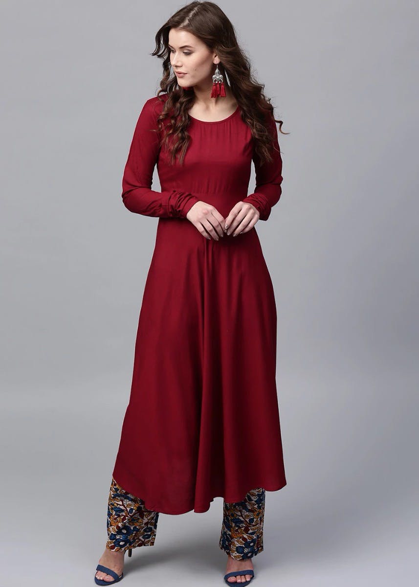 full anarkali kurta
