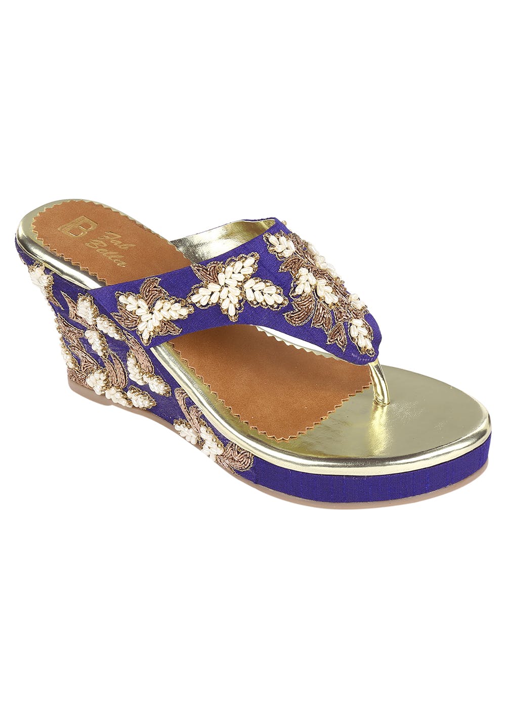 cobalt blue wedges