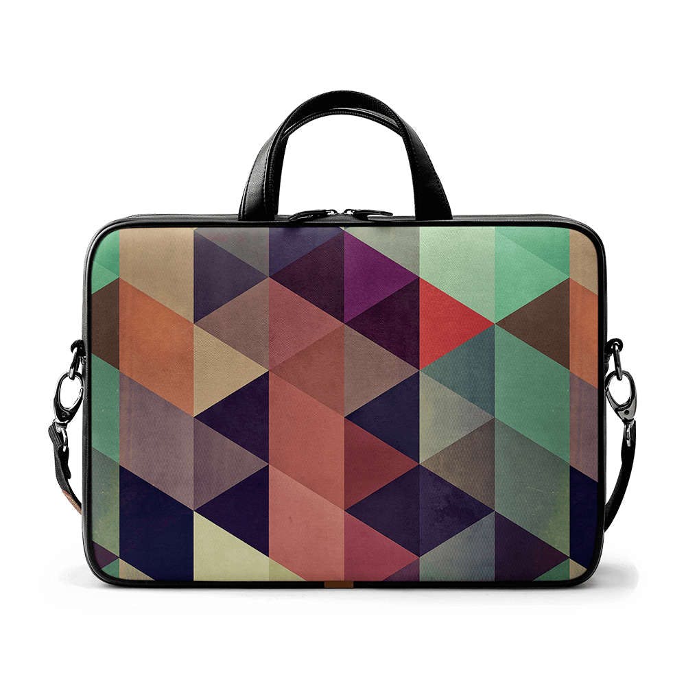 geometric print bag