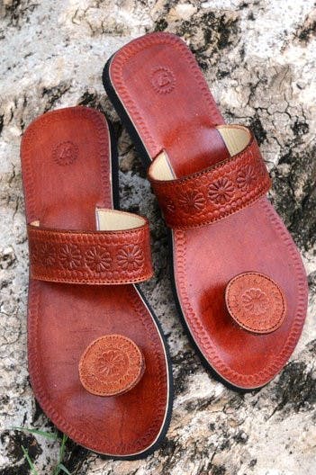 rubber paduka slippers