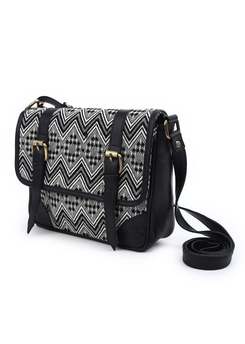 aztec print bag