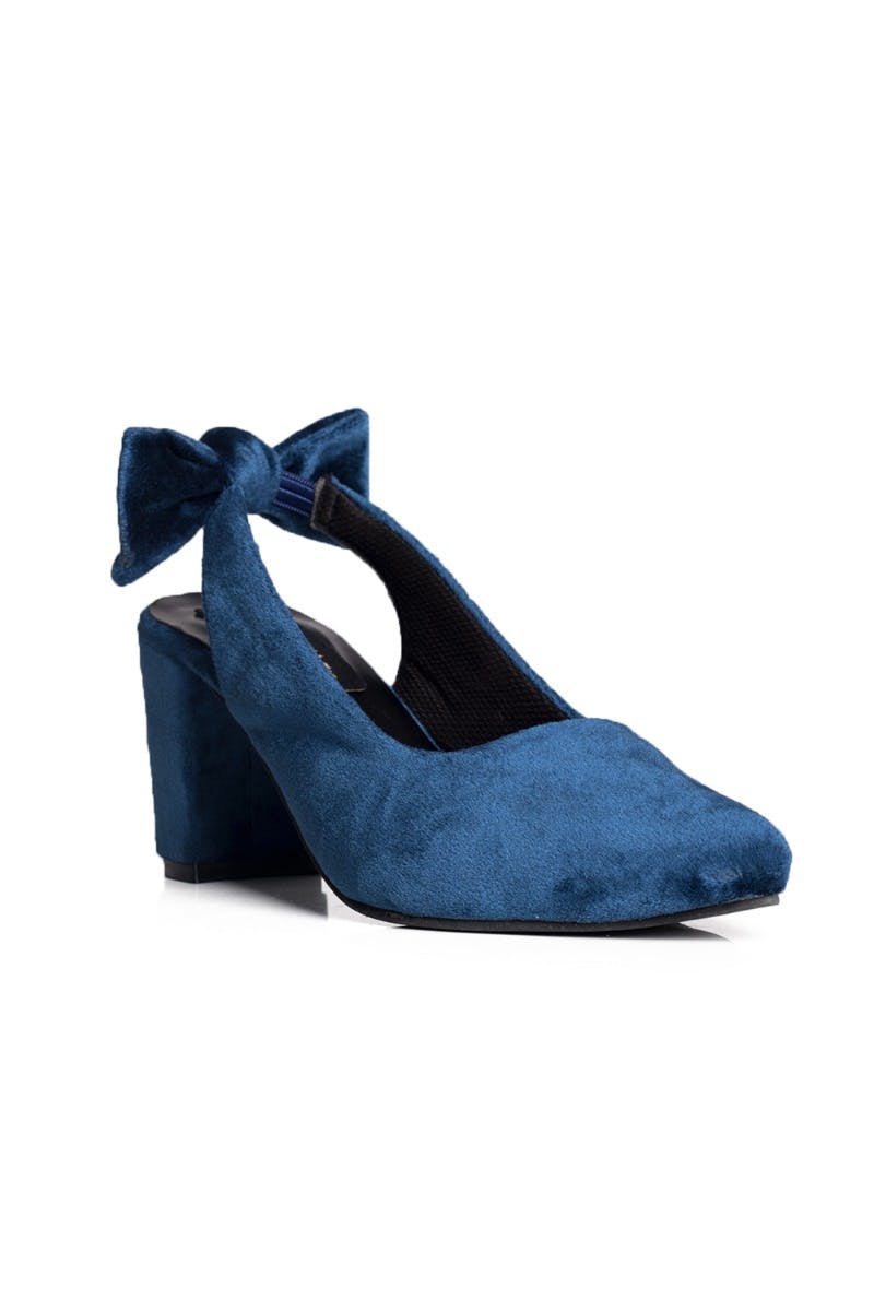 blue velvet mary janes